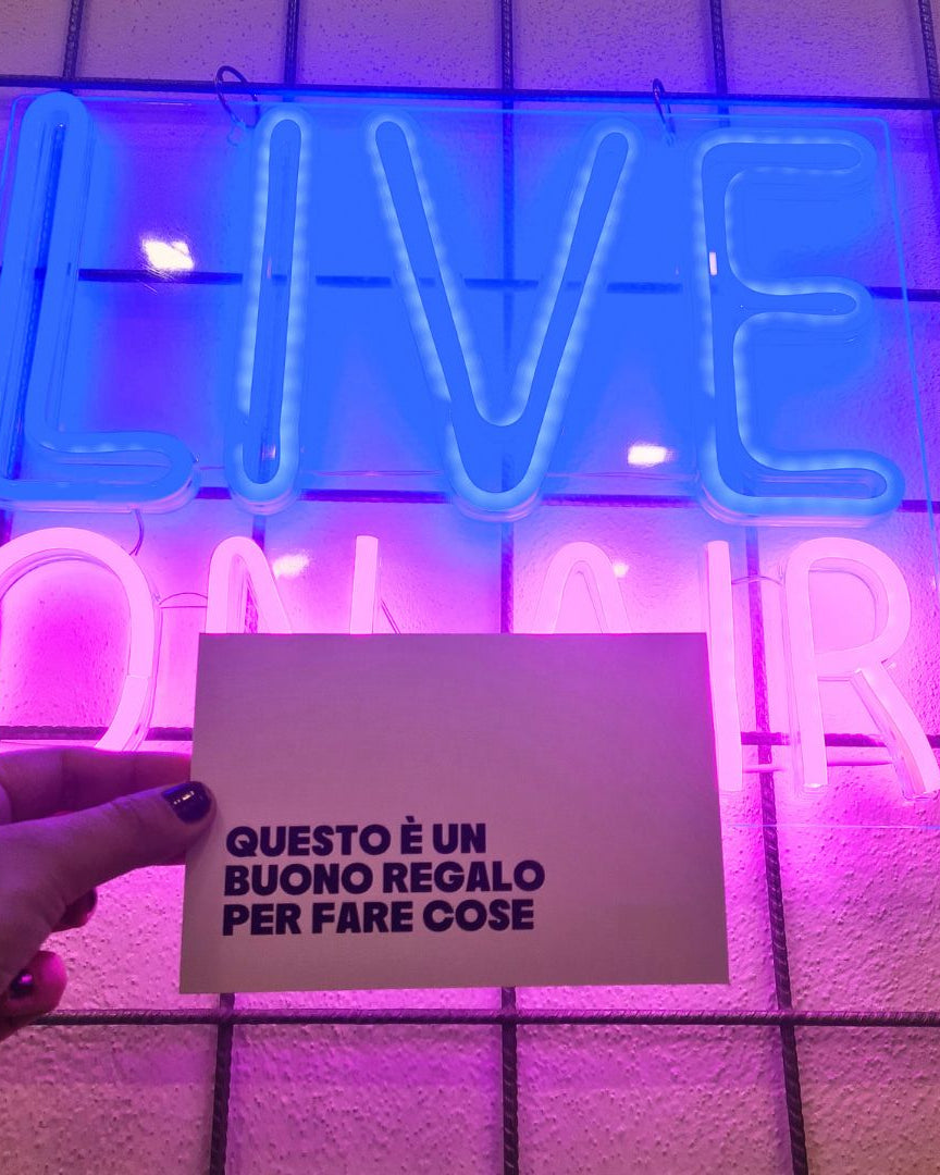 Buono Regalo per Fare Cose