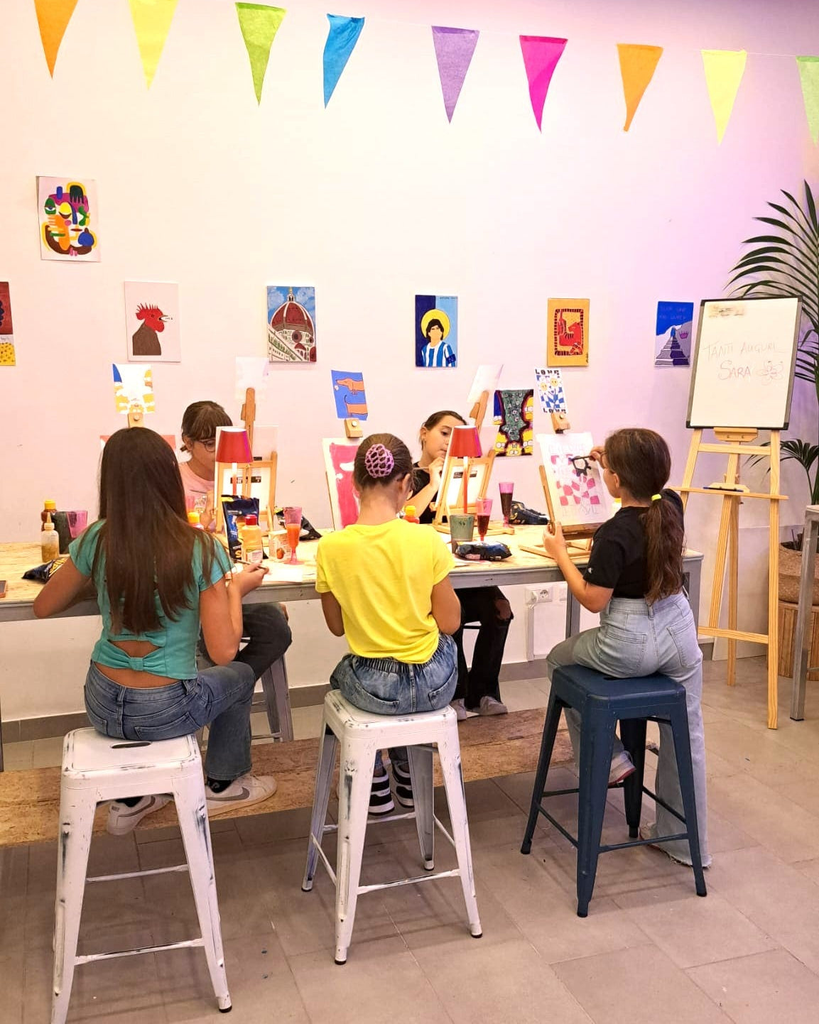 Sabato 8/11 ore 10.30 - Pittura su Tela Bimbi 8+