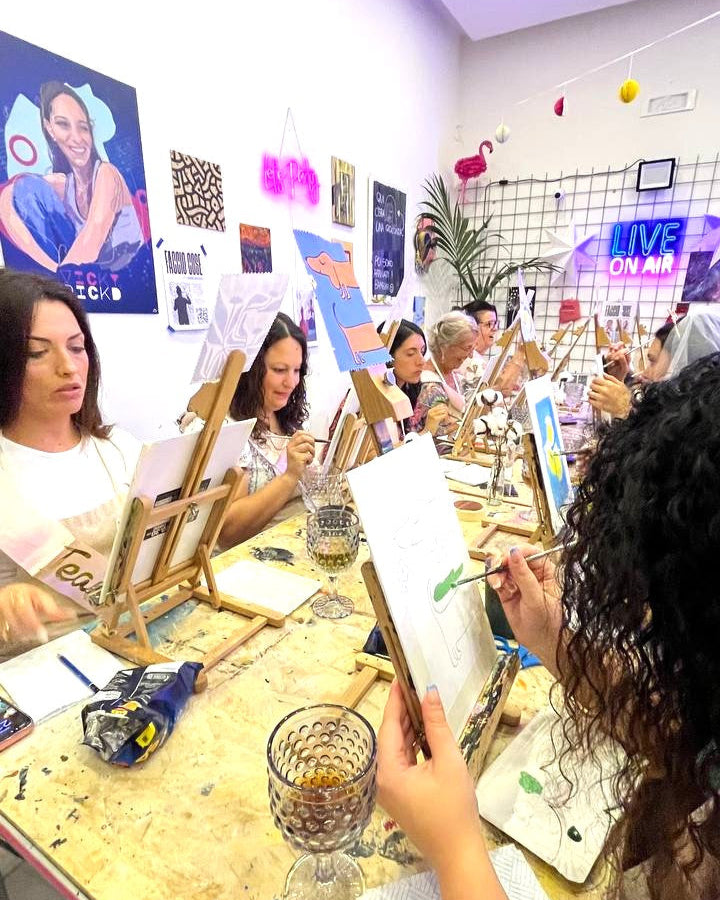 Ven 29 Ago ore 21.00 - Paint & Drink