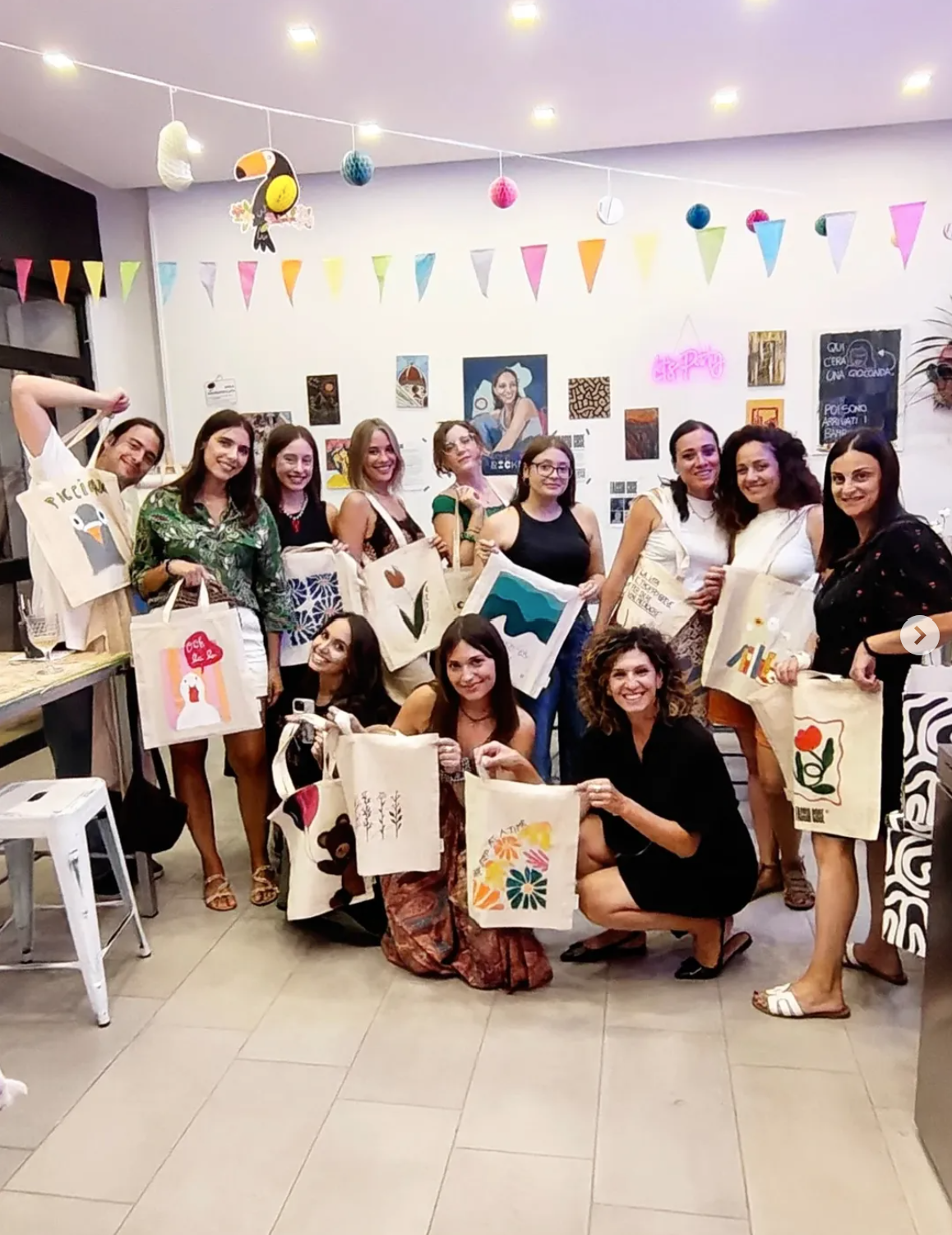 Giovedì 9 Apr ore 21.00 - Pittura Impermeabile su ToteBag
