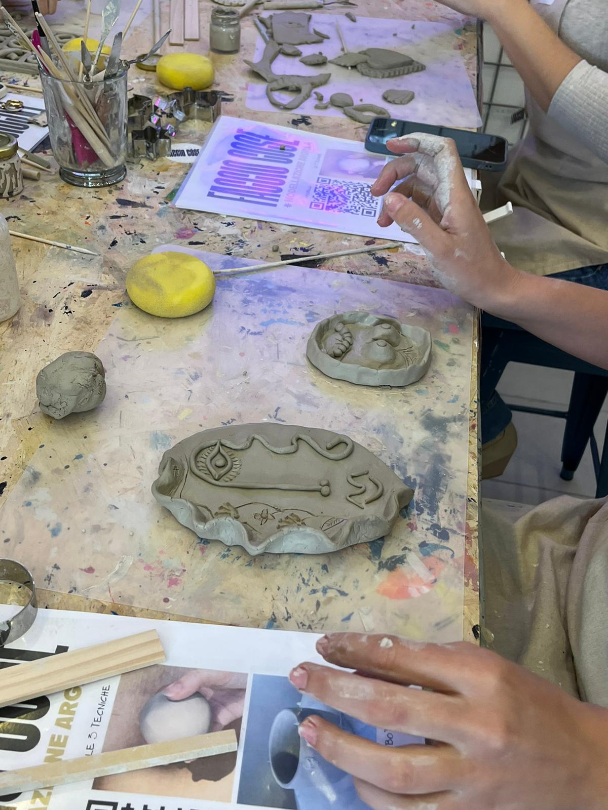 Mercoledì 12/11 ore 21.00 - Modellazione Argilla