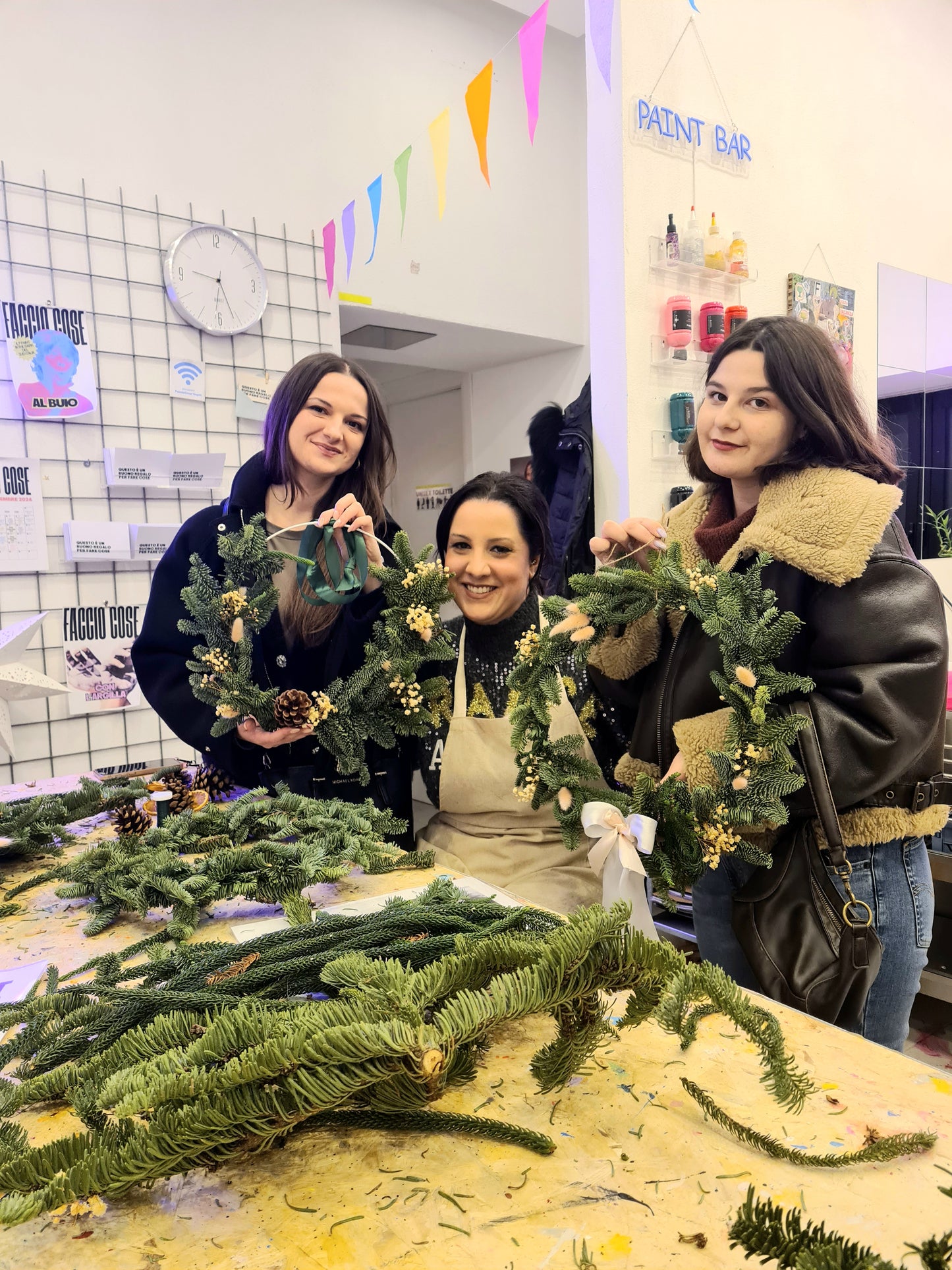 Sabato 6/12 ore 11.00 - Ghirlande di Natale