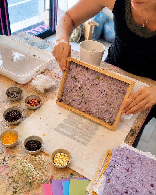 Martedì 25 Ago ore 21.00 - Handmade Paper Lab
