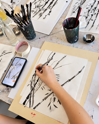 MAR 6 OTT ore 21.00 - Sumi-E: Pittura Meditativa