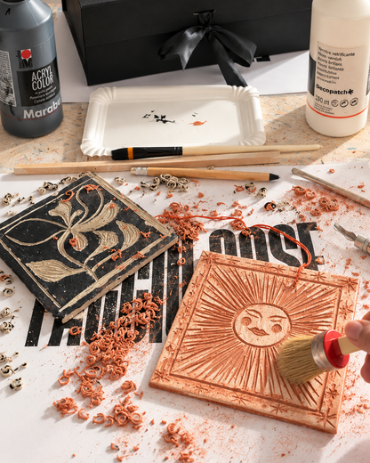 GIO 8 OTT ore 19.00 - Sgraffito su Mattonella