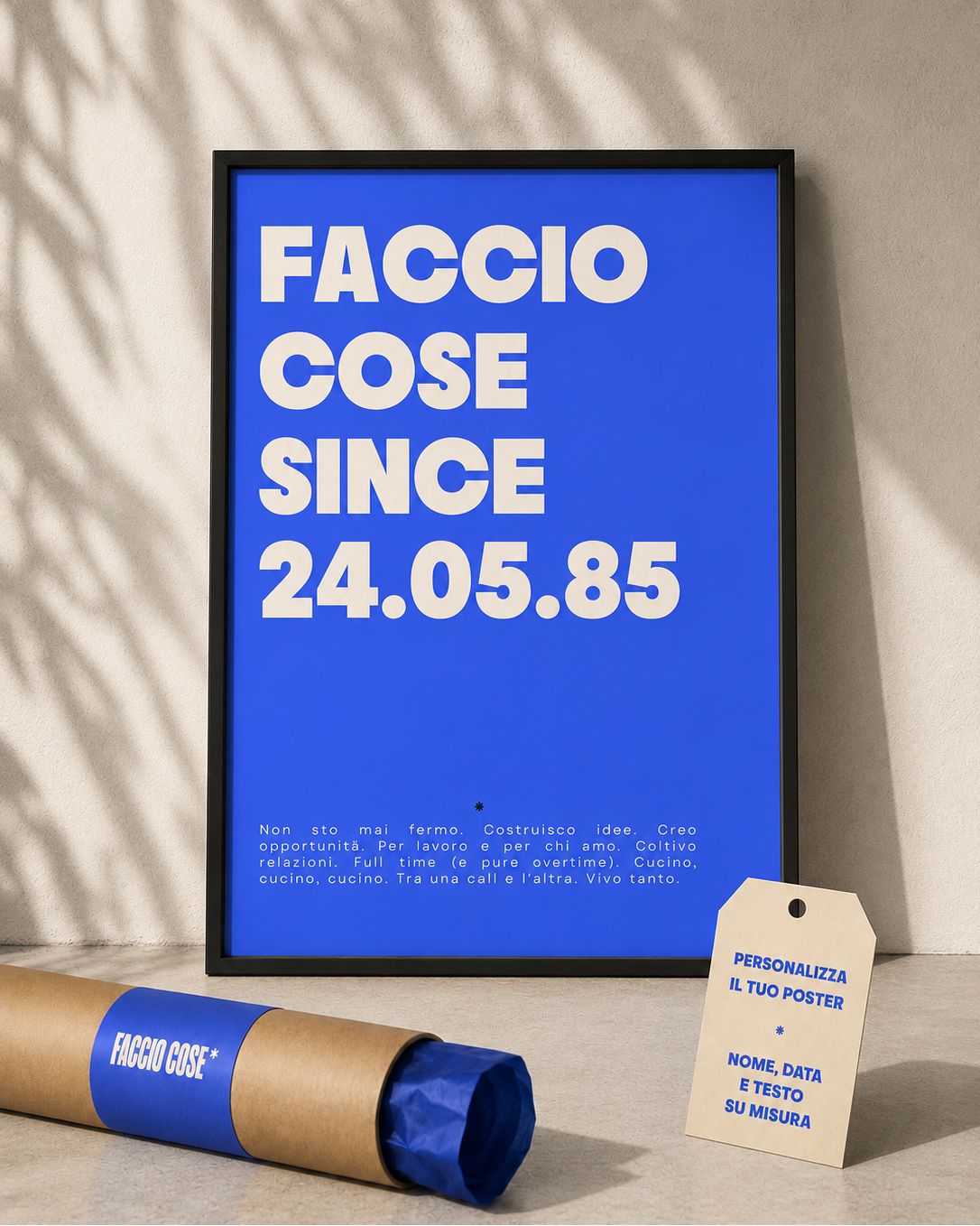 Poster - Faccio Cose SINCE