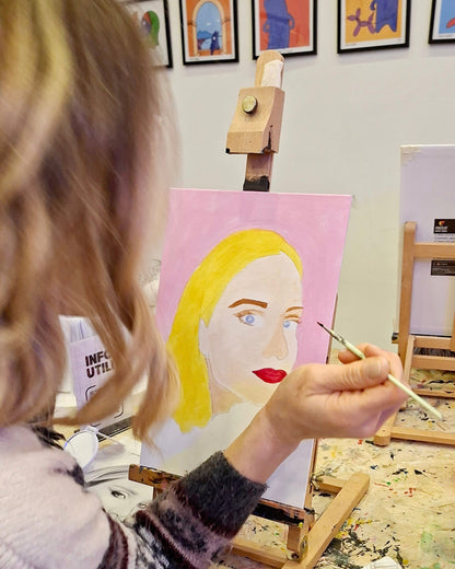 Lunedì 22/12 ore 21.00 - Pittura Guidata su Tela