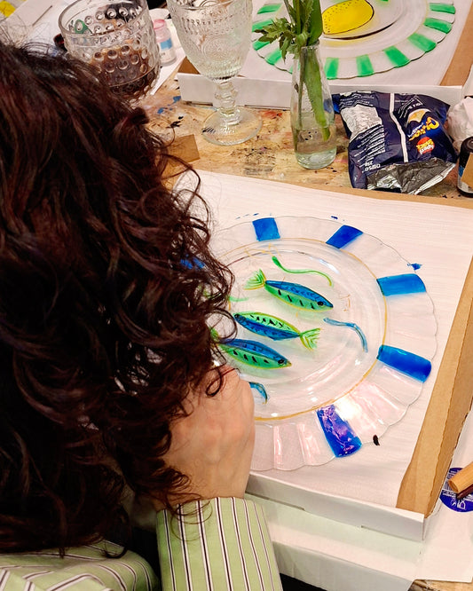 Sabato 11 Apr ore 18.00 - Decorazione Piatti