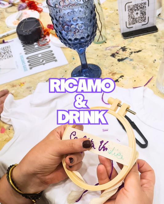 Giovedì 3/07 ore 21.00 - Ricamo & Drink
