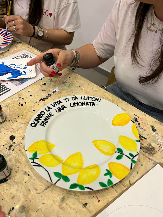 Domenica 21 Set ore 18.30- Decorazione Piatto