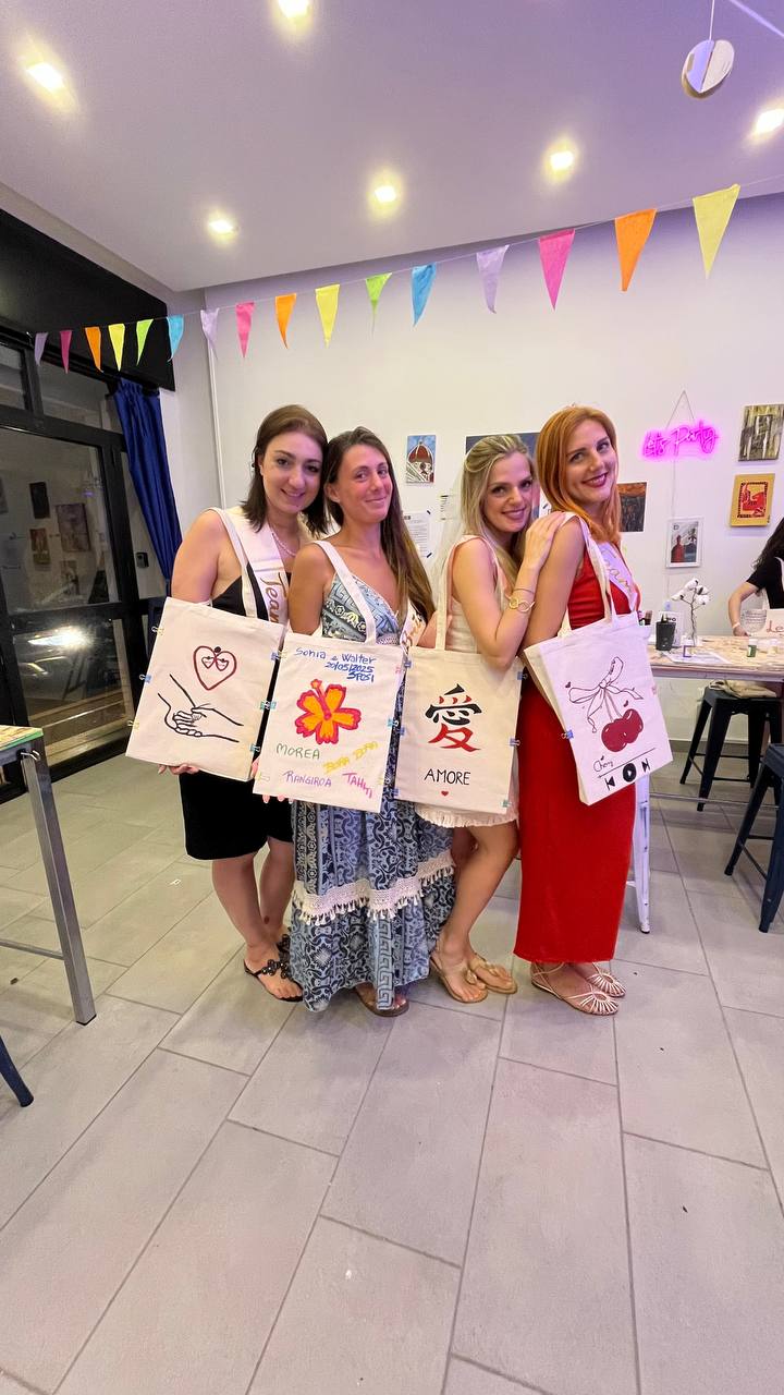 Martedì 1/07 ore 21.15 - Pittura su Tote-Bag & Drink