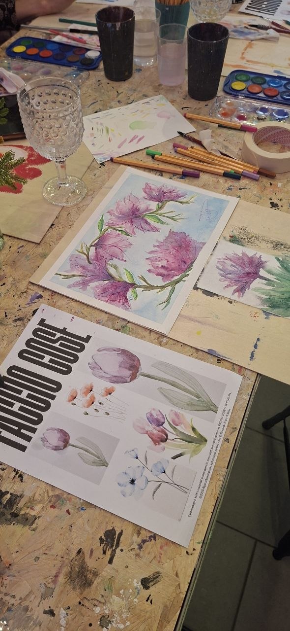 Mercoledì 27 Mag ore 21.00 - Acquerello Botanico
