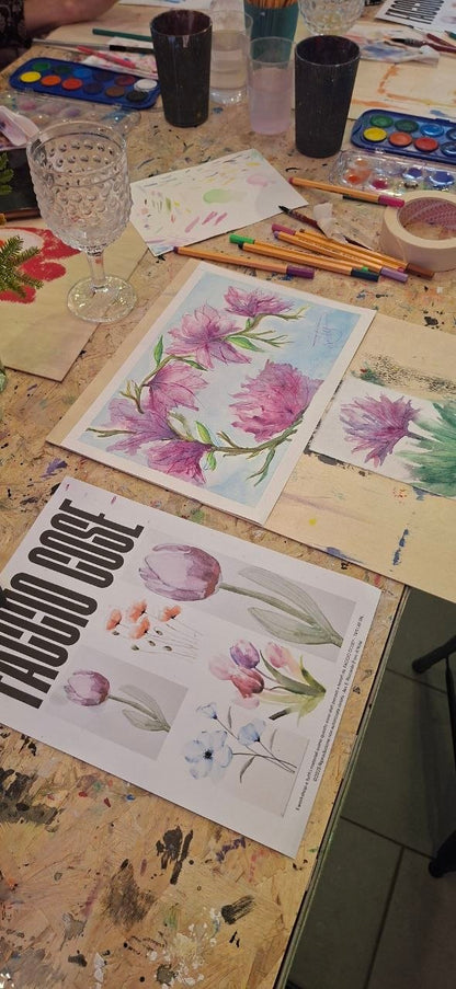Mercoledì 27 Mag ore 21.00 - Acquerello Botanico