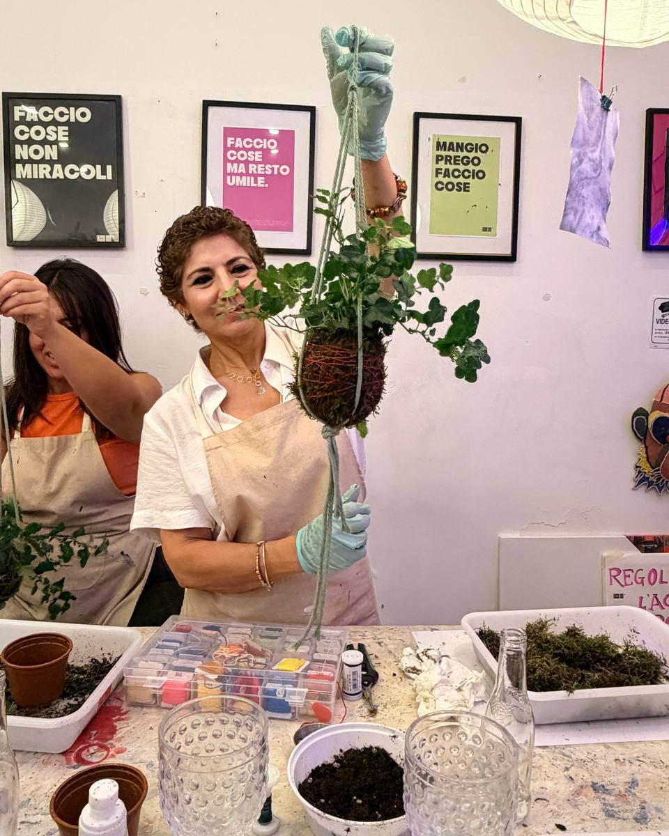 Domenica 2 Ago ore 19.00 - Kokedama