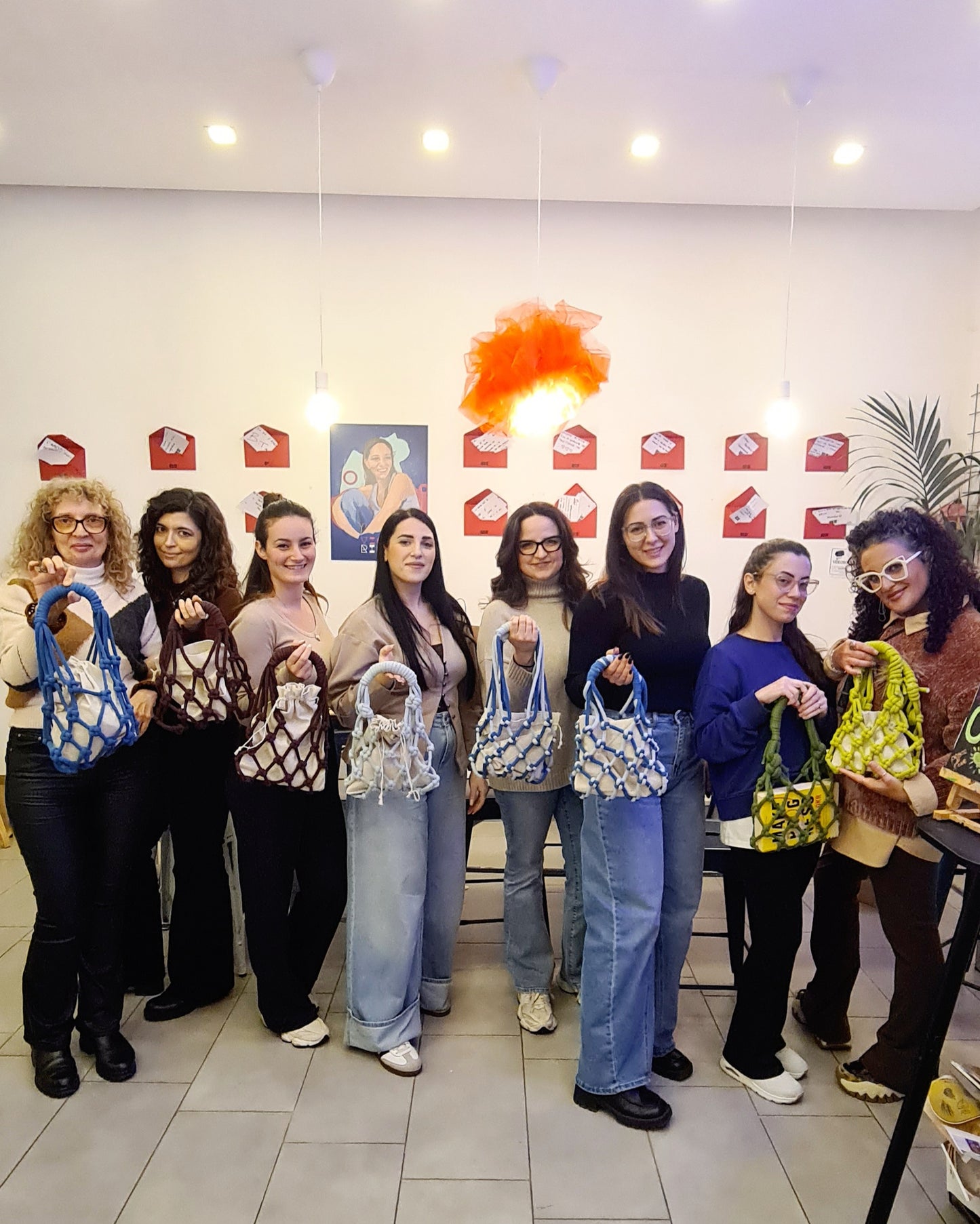 Lunedì 23 Feb ore 21.00 - Workshop Macramè Bag