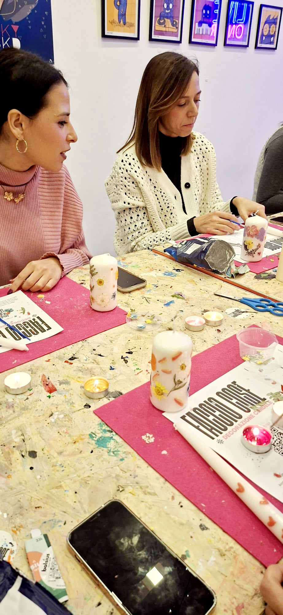 Giovedì 11/12 ore 21.00 - Decorazione Set Candele