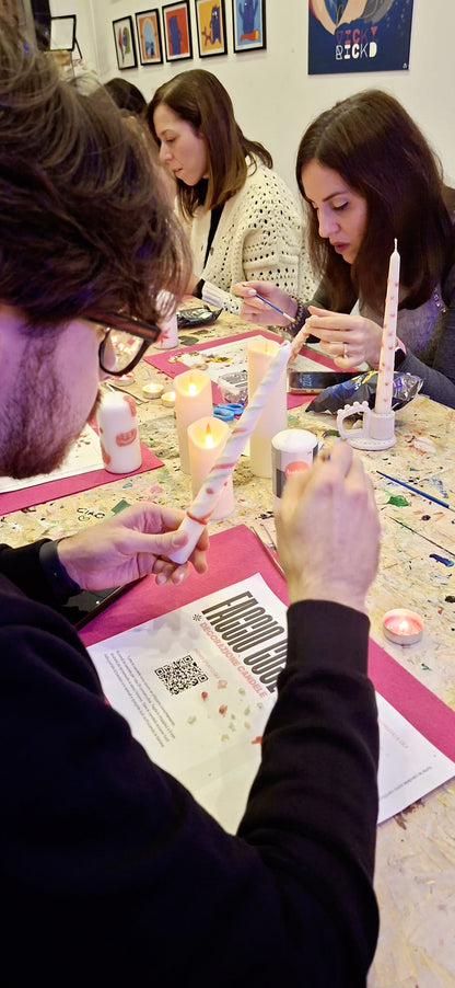 Giovedì 11/12 ore 21.00 - Decorazione Set Candele