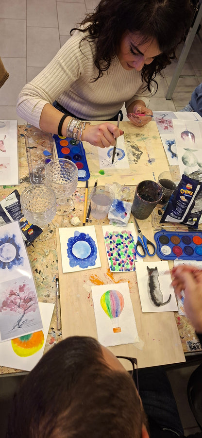 Sabato 6/12 ore 18.30 - Cartoline ad Acquerello