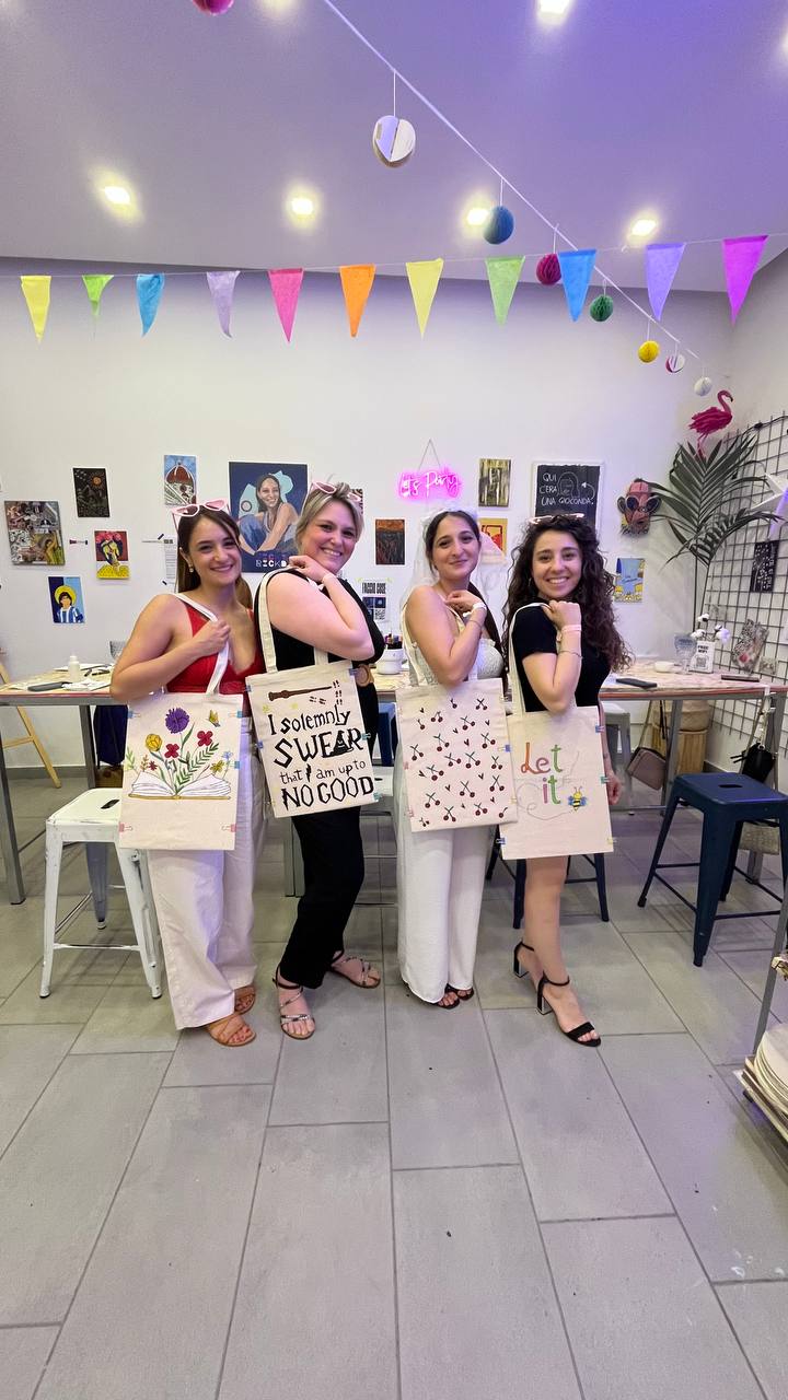 Martedì 1/07 ore 21.15 - Pittura su Tote-Bag & Drink