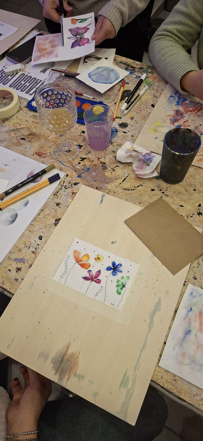 Mercoledì 18/12 ore 21.00 - Cartoline ad Acquerello