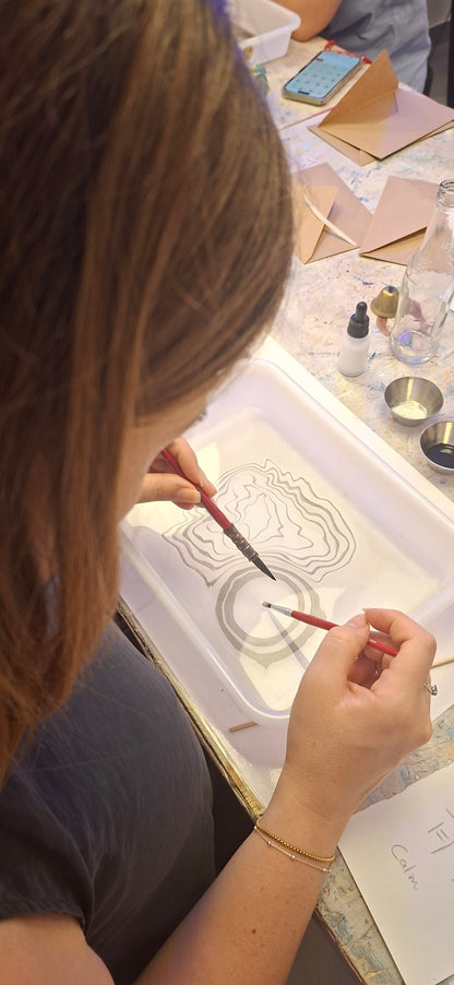 Sabato 1 Ago ore 19.00 - Suminagashi & Mindfulness