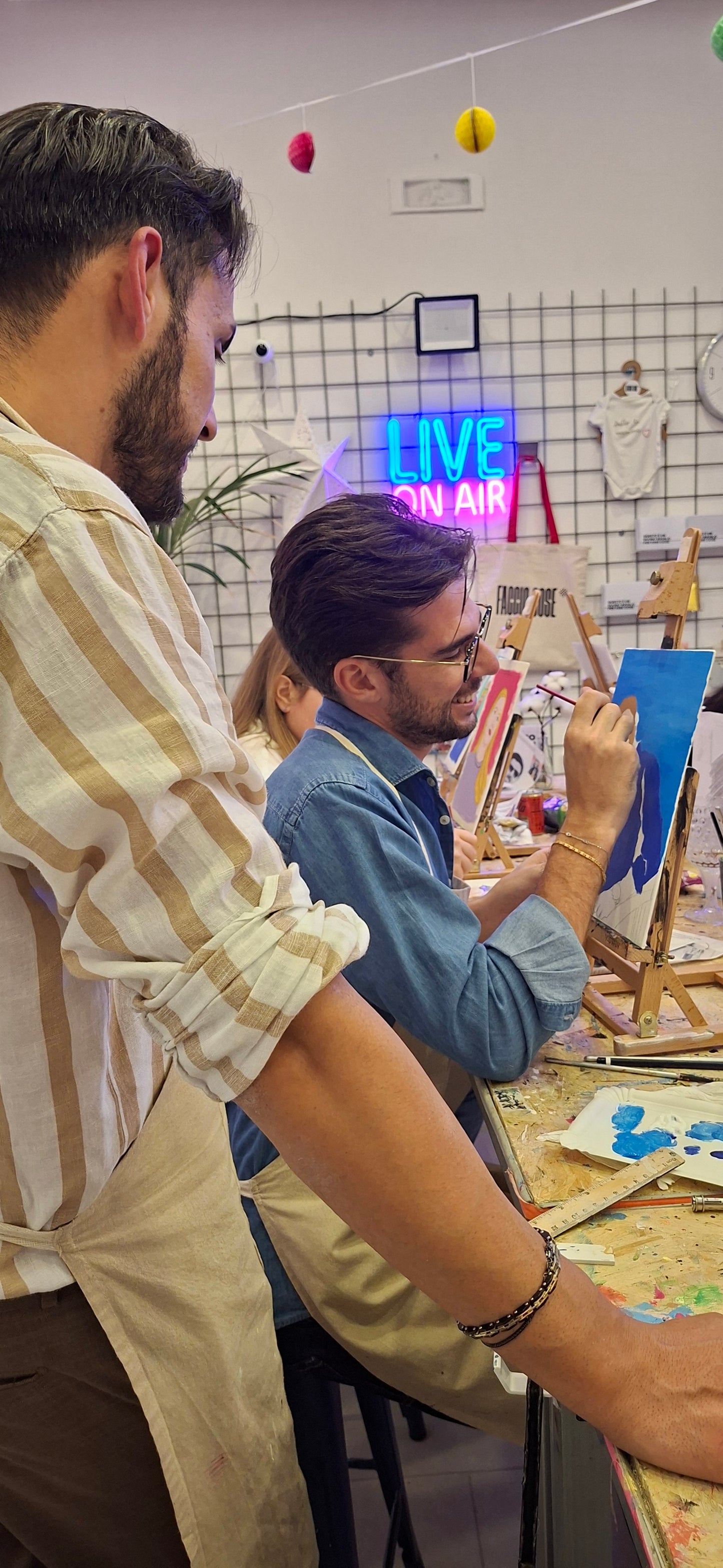 Lunedì 27/10 ore 21.00 - Pittura Guidata su Tela/Autoritratto