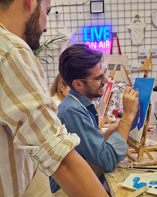 Mercoledì 11 Feb ore 21.00 - Pittura Guidata su Tela