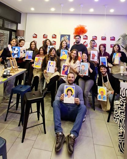 Giovedì 26 Feb ore 21.00 - Pittura Guidata su Tela