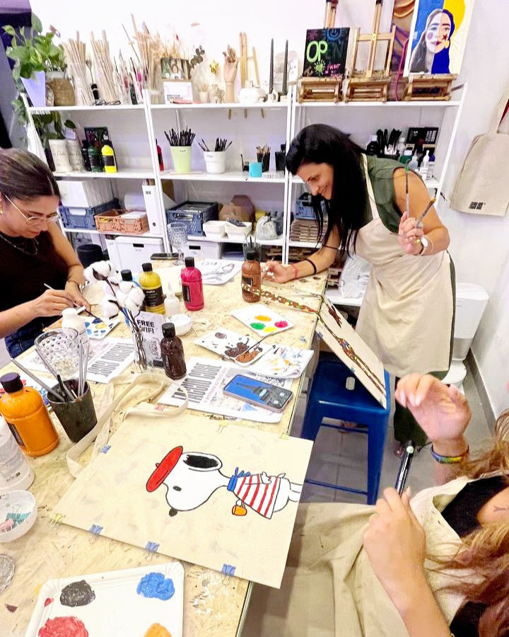 Giovedì 28 Ago ore 21.00 - Pittura su ToteBag & Drink