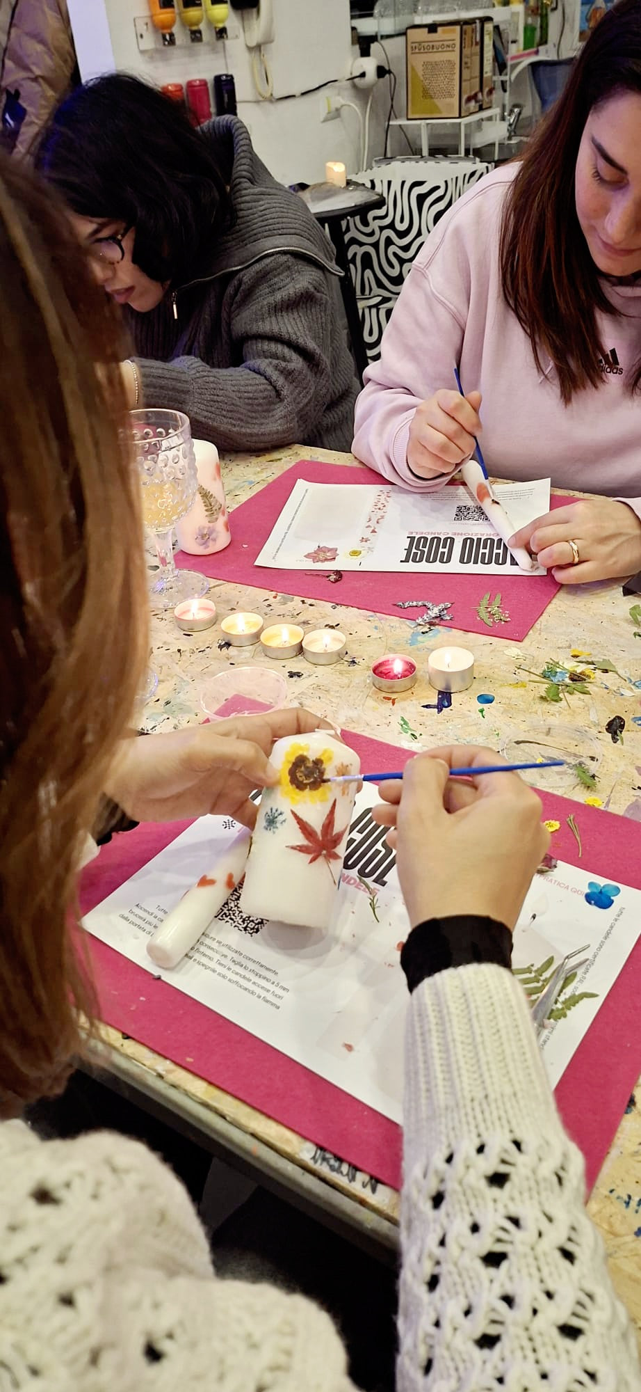 Giovedì 11/12 ore 21.00 - Decorazione Set Candele