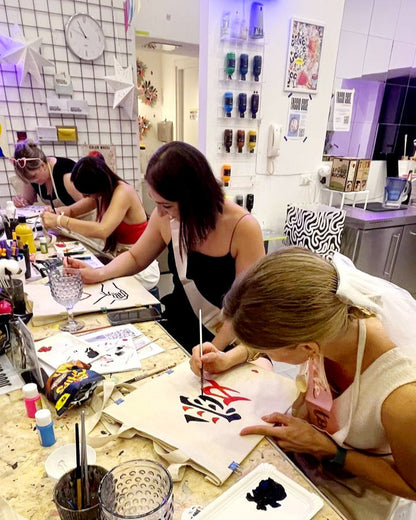 Martedì 1/07 ore 21.15 - Pittura su Tote-Bag & Drink