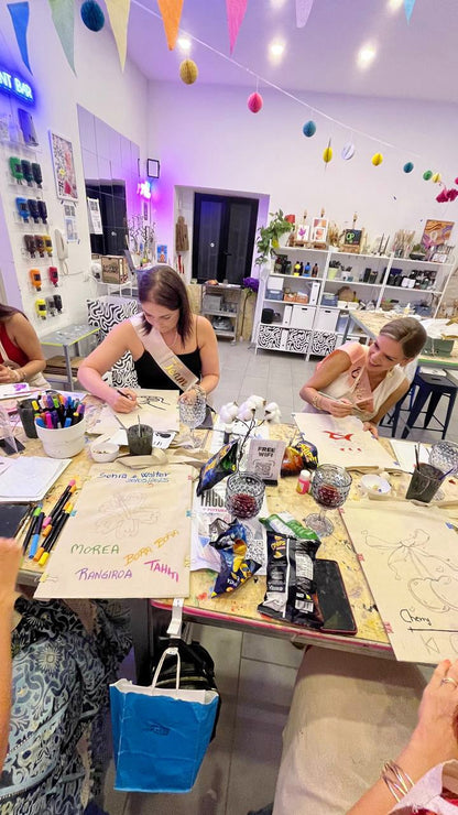 Martedì 1/07 ore 21.15 - Pittura su Tote-Bag & Drink