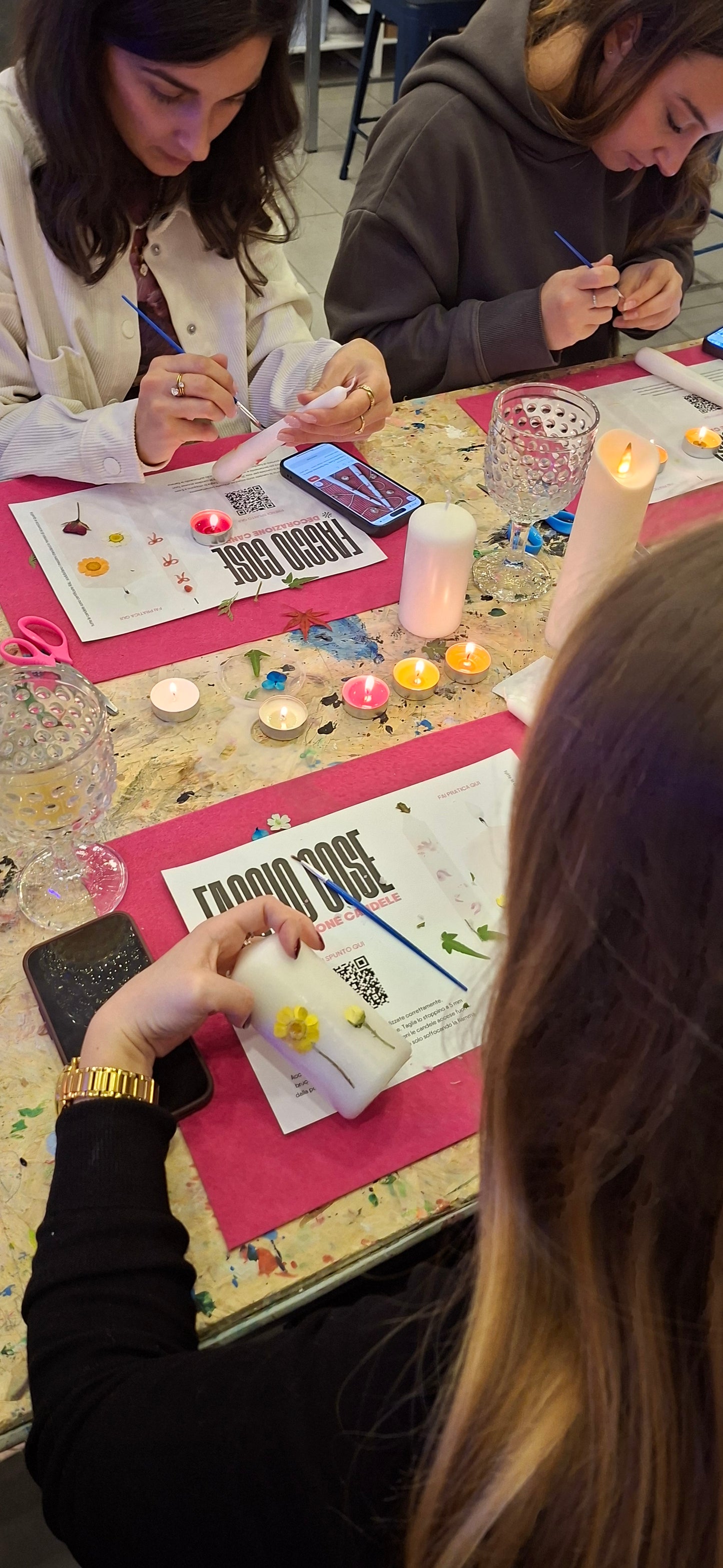 Giovedì 11/12 ore 21.00 - Decorazione Set Candele