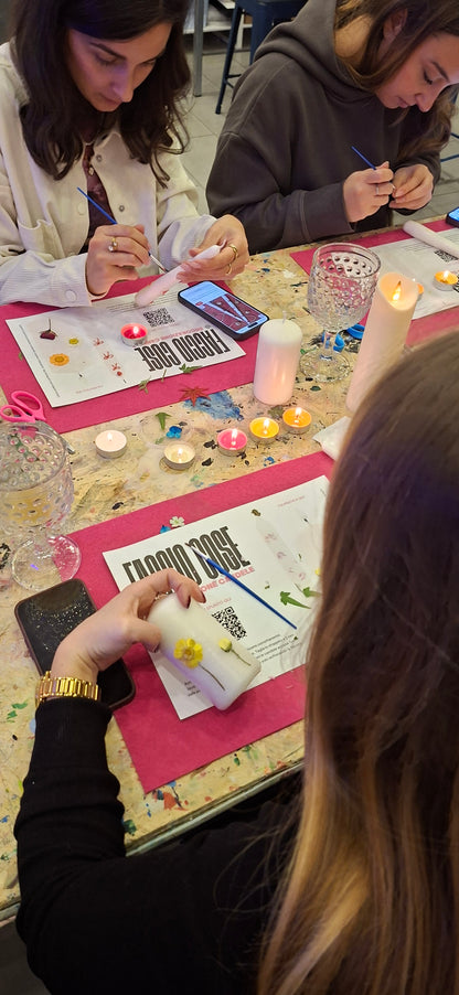 Giovedì 11/12 ore 21.00 - Decorazione Set Candele