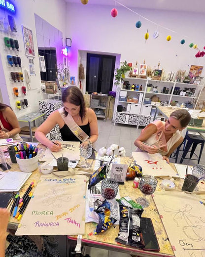 Martedì 1/07 ore 21.15 - Pittura su Tote-Bag & Drink