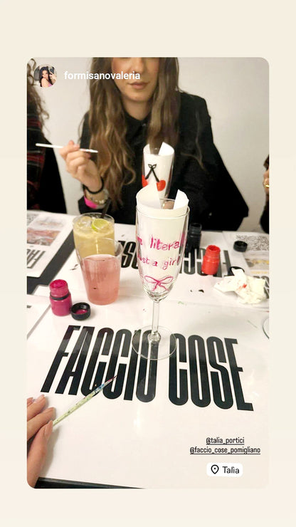 Lunedì 1/12 ore 21.00 - Decorazione Piatti o Flûte