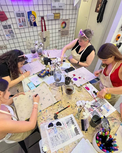Martedì 1/07 ore 21.15 - Pittura su Tote-Bag & Drink